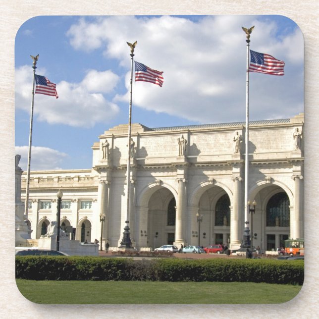 Posavasos Union Station en Washington, D.C. (Frente)