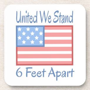 Posavasos United We Stand 6 Feed Apart Bandera De Estados Un