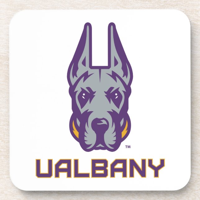 Posavasos Universidad de Albany Great Danes (Frente)