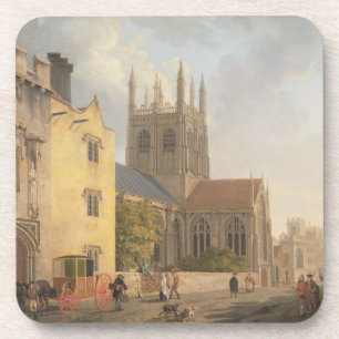 Posavasos Universidad de Merton, Oxford, 1771 (aceite en