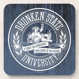 Posavasos Universidad Estatal de Drunken