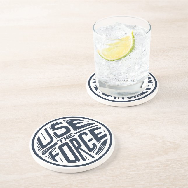 Posavasos Usa la fuerza 2 (Lado)