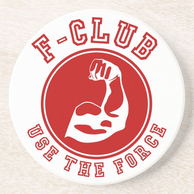 Posavasos Usar la fuerza (Frente)