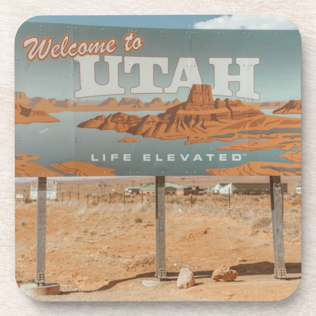 Posavasos Utah Life Elevated (Frente)