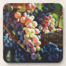 Posavasos Uvas de abundancia para amantes del vino y bodegas