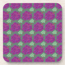 Posavasos Uvas Moradas y Verdes