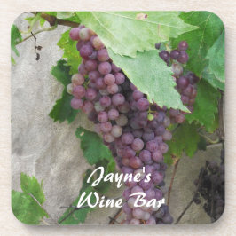 Posavasos Uvas púrpuras en la vid