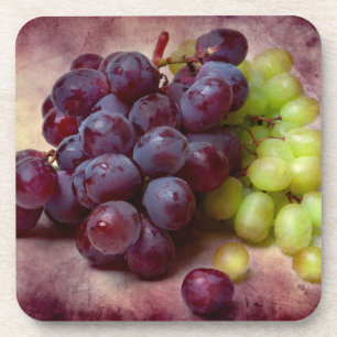 Posavasos Uvas Rojas Y Verdes