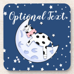 Posavasos Vaca sobre la luna