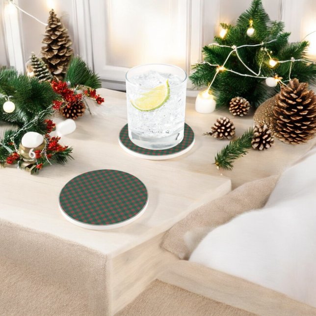 Posavasos Vacaciones de búfalo verde rojo (Subido por el creador)