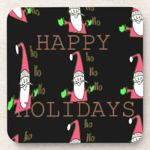 Posavasos Vacaciones especiales felices Ho Ho Ho Ho Ink Sket