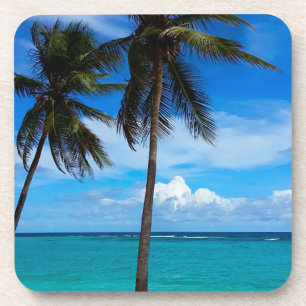 Posavasos Vacaciones familiares en la playa Guadeloupe Carib