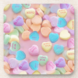Posavasos valentines caramelos