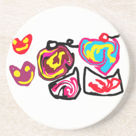 Posavasos valentine's day cupcakes