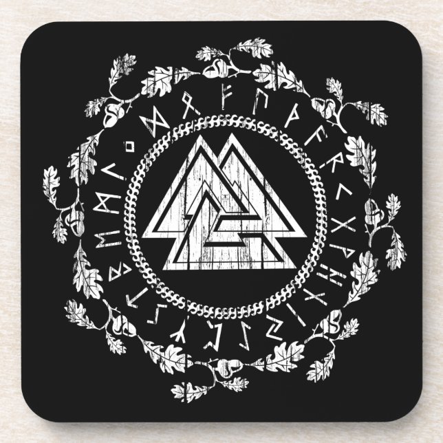 Posavasos Valknut - sistema del práctico de costa de las (Frente)