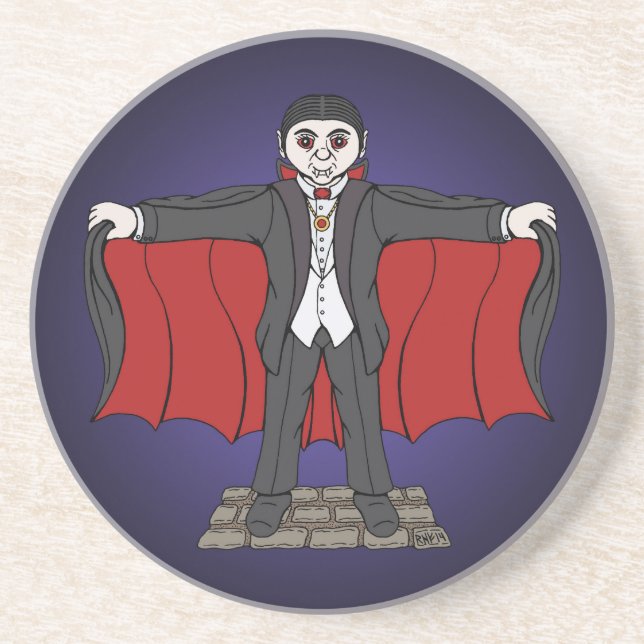 Posavasos Vampiro cutáneo/dracula (Frente)