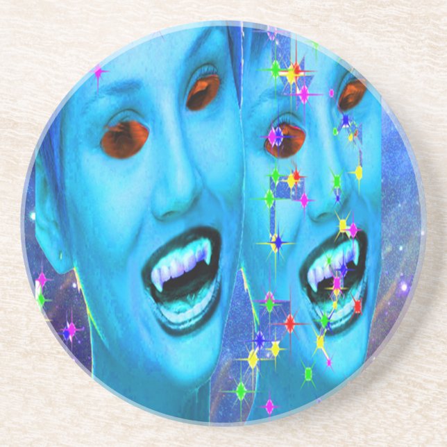 Posavasos Vampiros espaciales (Frente)