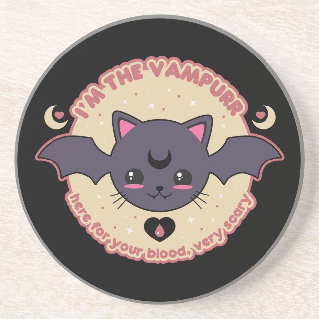 Posavasos Vampurr Creepy Cute Halloween (Frente)