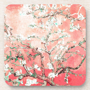 Posavasos Van Gogh Almond Blossoms Peach