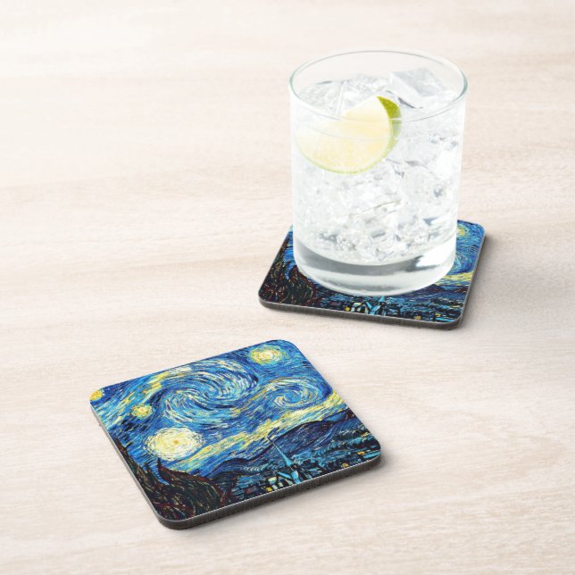Posavasos Van Gogh - Noche estrellada (Lado Derecho)