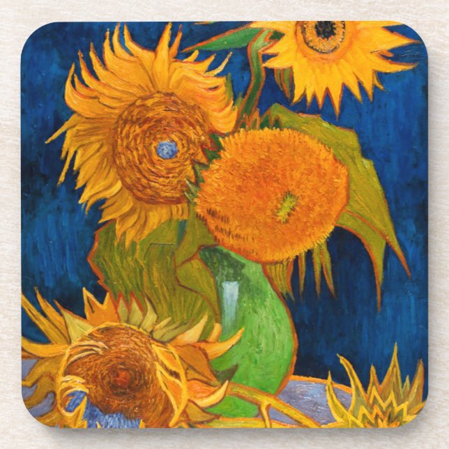 Posavasos Van Gogh Sunflowers (Frente)