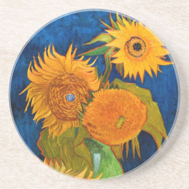 Posavasos Van Gogh Sunflowers (Frente)