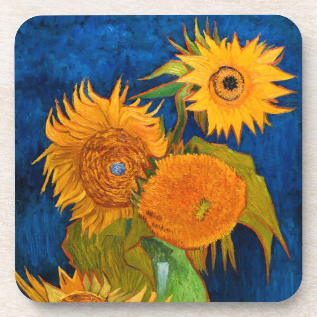 Posavasos Van Gogh Sunflowers (Frente)