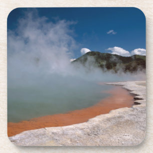 Posavasos Vapor que se eleva de la piscina de champán en WAI