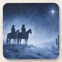 Vaqueros del oeste americano Navidad del suroeste