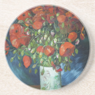 Posavasos Vase con los pimientos rojos Vincent van Gogh
