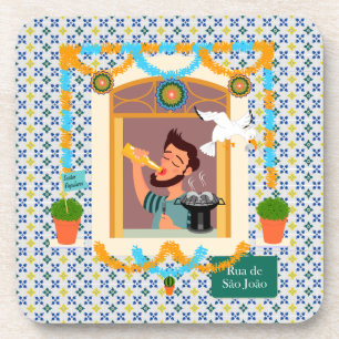 Posavasos Vecino de San Juan Portugués Festa