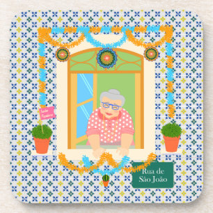 Posavasos Vecino de San Juan Portugués Festa