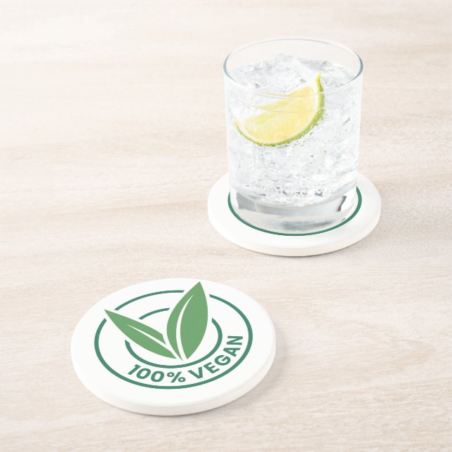 Posavasos Vegan (Lado)