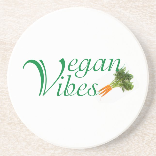 Posavasos Vegan vibes (Frente)