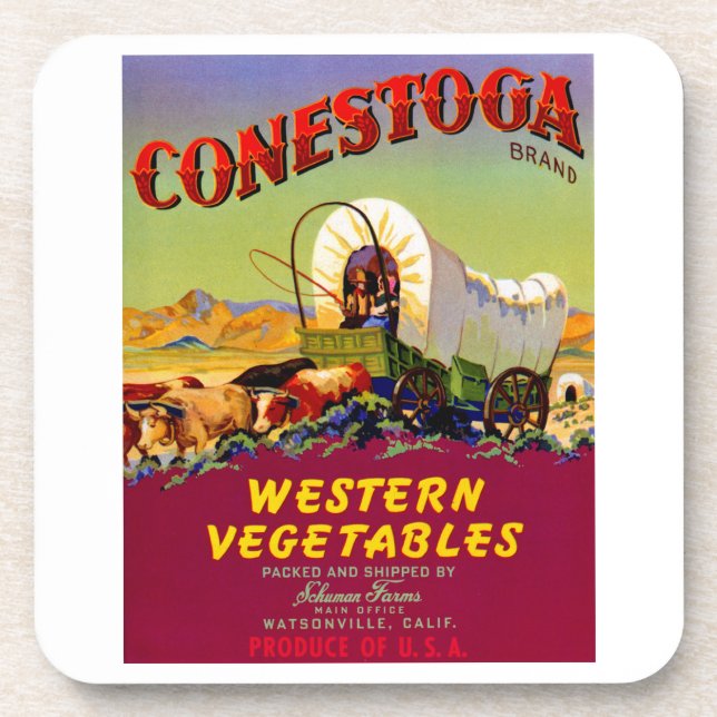 Posavasos Vegetales occidentales de Conestoga (Frente)