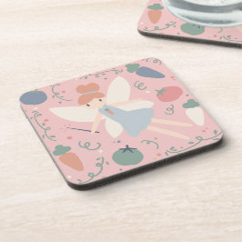 Posavasos Vegetales pasteles y productos lácteos de frutas