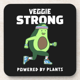 Posavasos Veggie Strong, impulsado por plantas