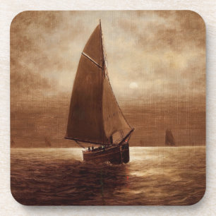 Posavasos Vela de noche (alrededor de 1900) Elbridge Wesley
