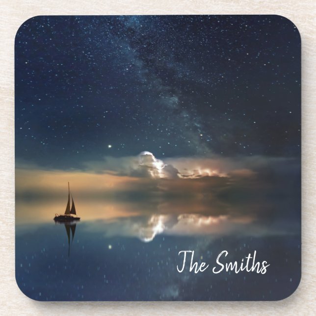 Posavasos Vela nocturna (Frente)