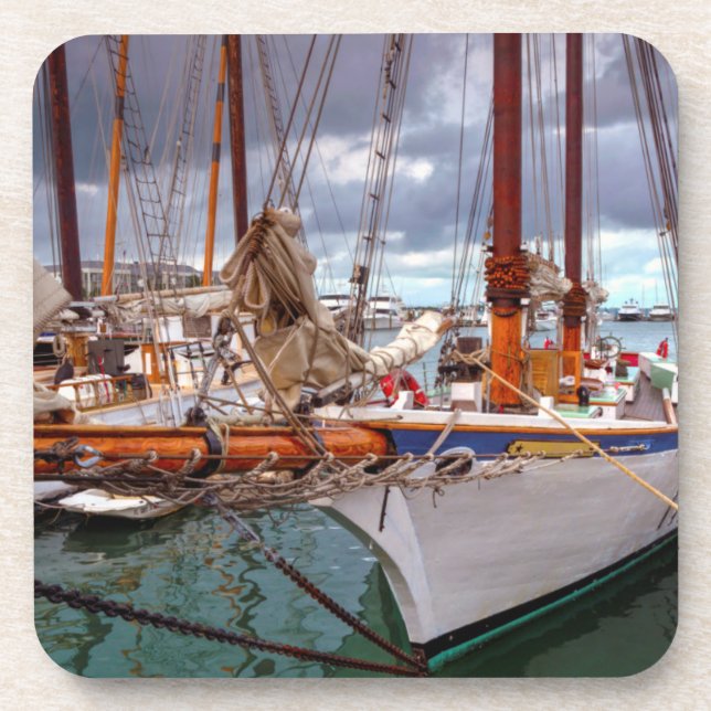 Posavasos Veleros Morred en Key West (Frente)