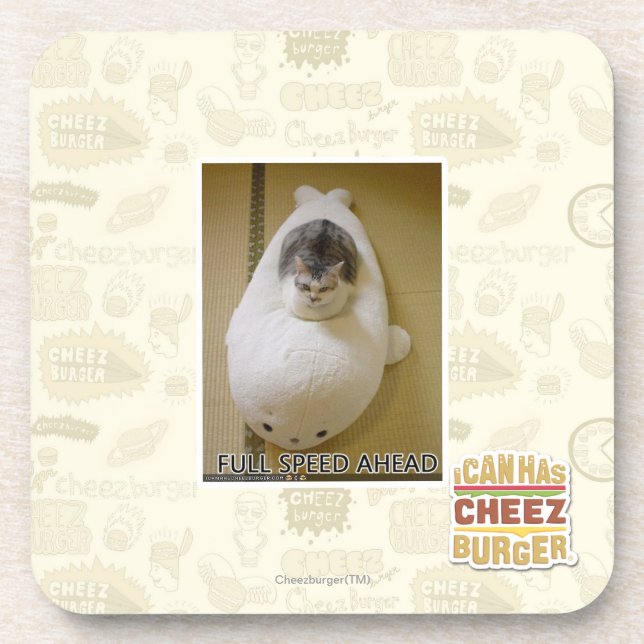 Posavasos Velocidad completa a continuación (Frente)