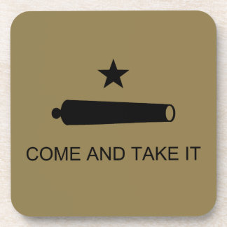 Posavasos ¡Ven Y Tómalo! Bandera de batalla del estado de Te