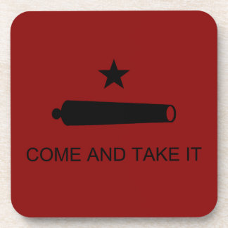 Posavasos ¡Ven Y Tómalo! Bandera de batalla del estado de Te