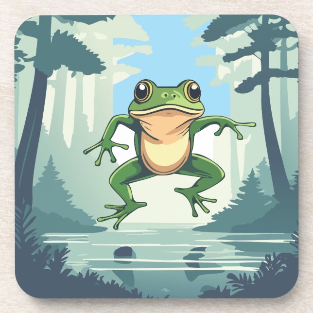 Posavasos Vendiendo Rana De Buenos Tiempos En Una Pascua De  (Frente)