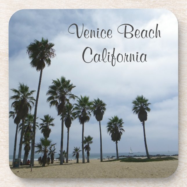 Posavasos Venecia Beach Cork Coasters! (Frente)
