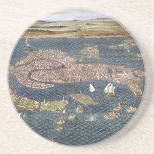Posavasos VENECIA: MAPA, siglo XVI