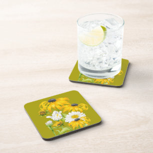 Posavasos Verano alegre en una montaña