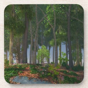 Posavasos Verano deja a las montañas de corcho