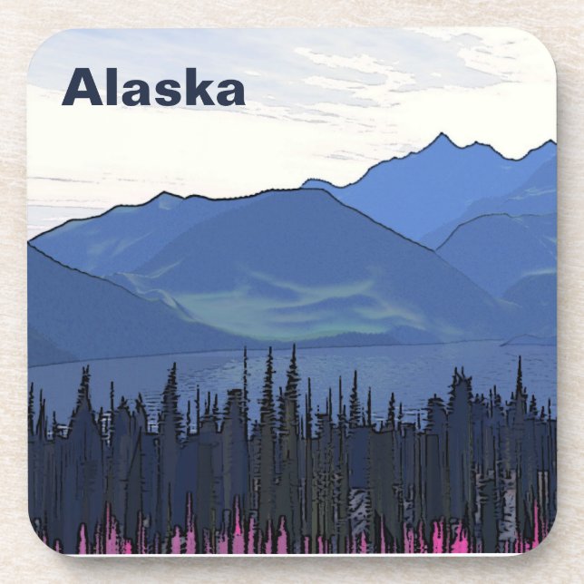 Posavasos Verano del Extremo Norte (Frente)