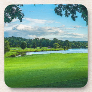 Posavasos Verano En El Campo De Golf